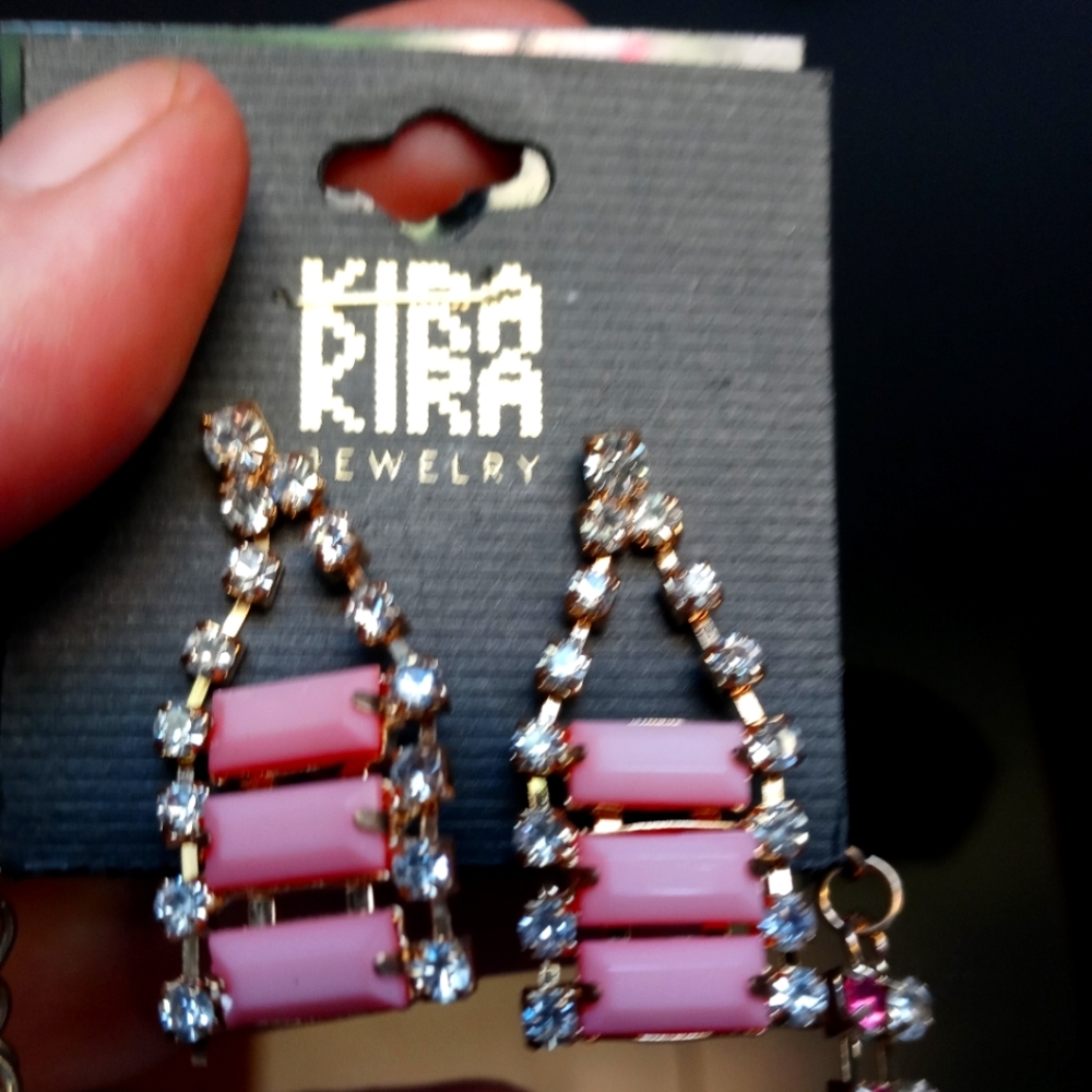 Kira Kira Necklace & Earrings